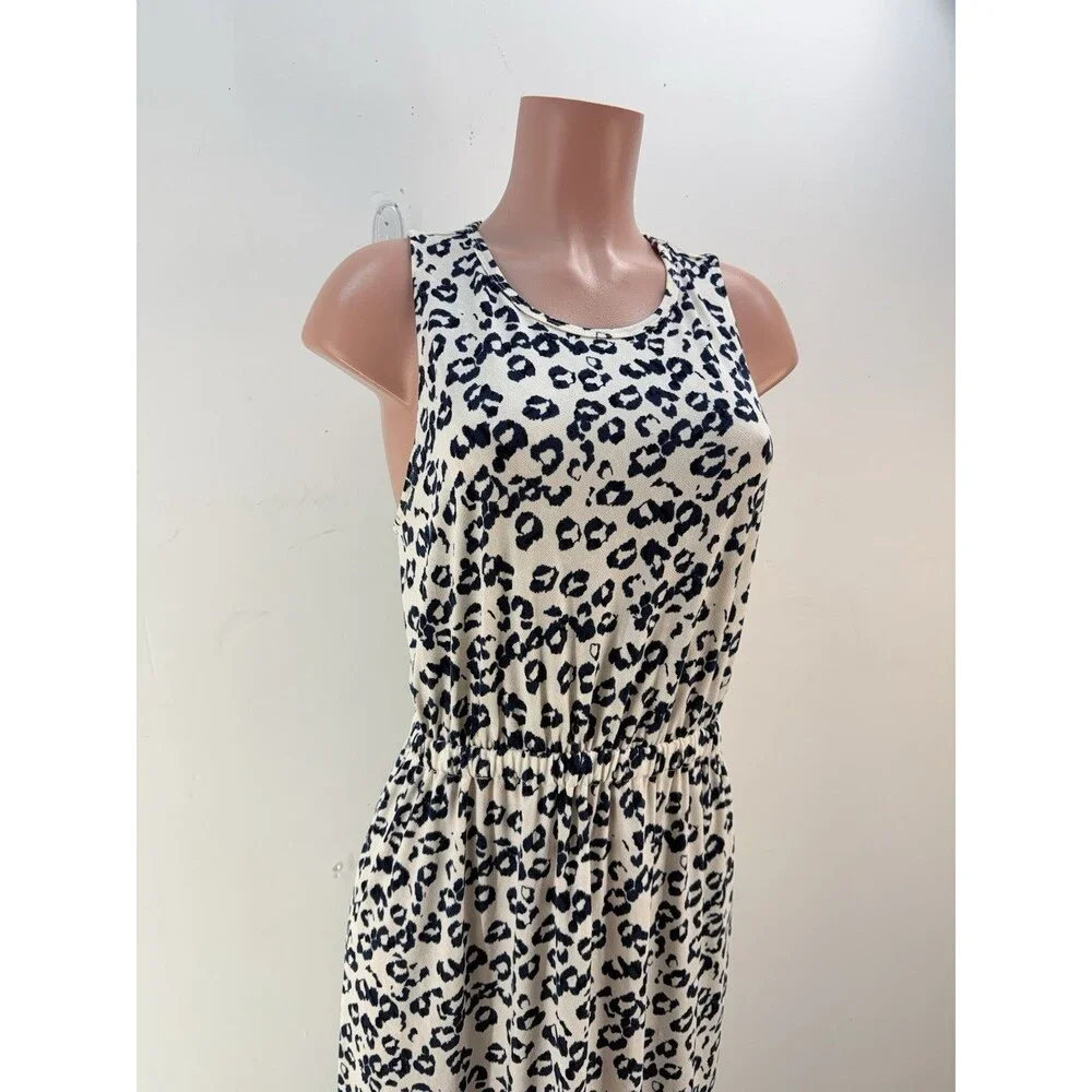 NEW Banana Republic Sleeveless Women Dress Size M Criss Cross Back - Picture 3 of 13